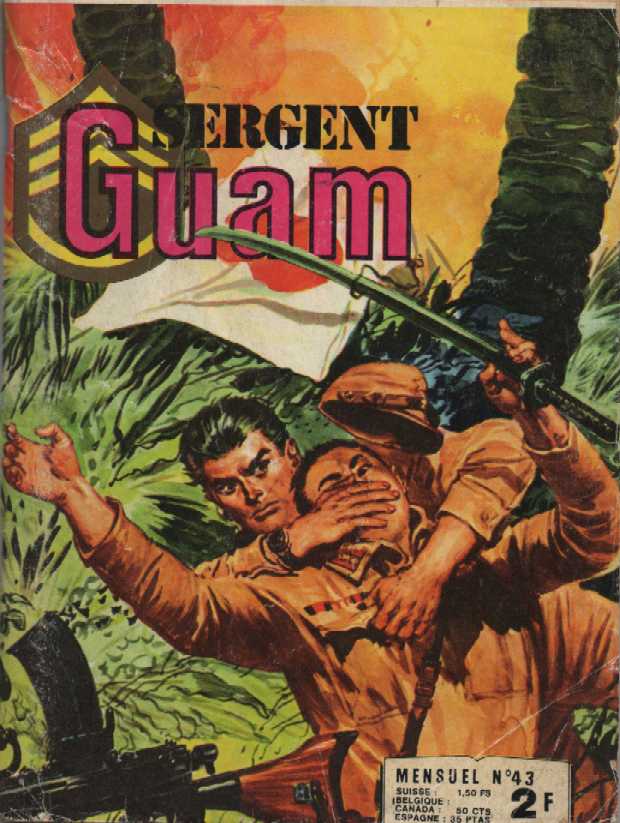 Scan de la Couverture Sergent Guam n 43